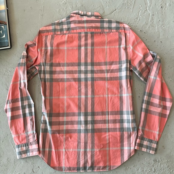 Burberry men’s  casual Long sleeve dress shirt size small - Picture 7 of 7